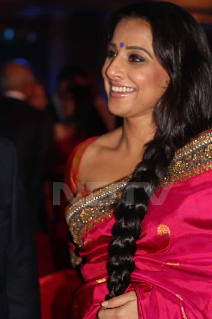 Cute Photos Rajini Katrina Kaif And Vidhya Balan At Ndtv Indian Of The Year Awards