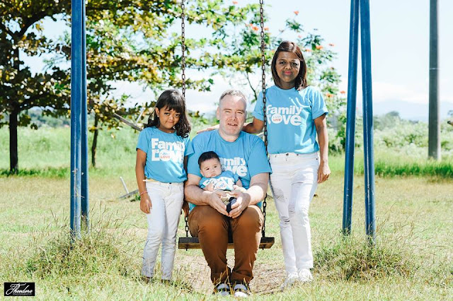family LOOK: A Beautiful Family Photo Of A German National And His Filipina Wife