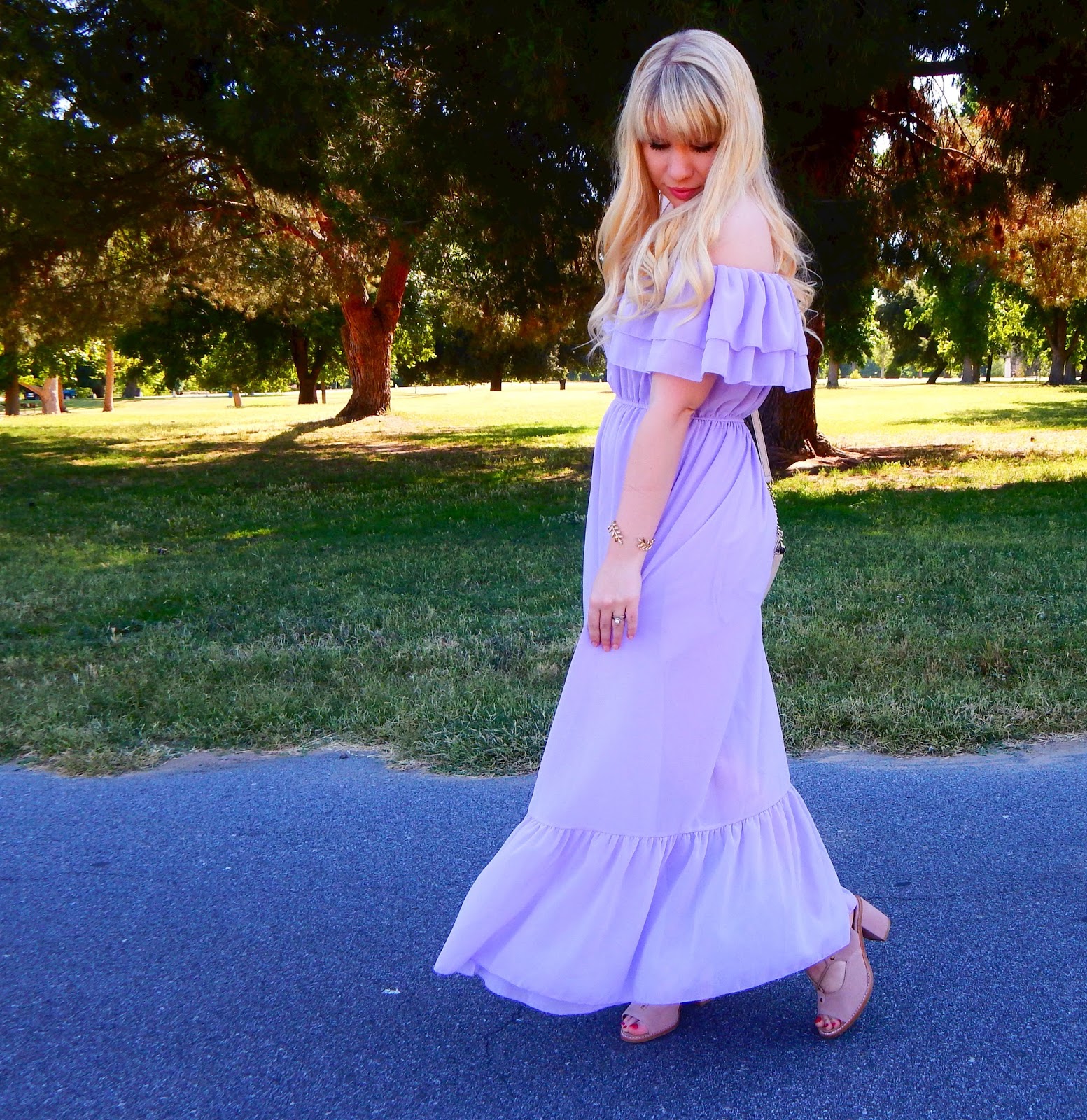Lavender Ruffles