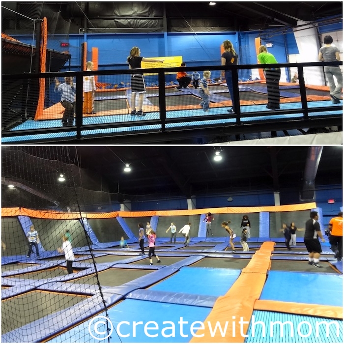 Create With Mom Sky Zone Indoor Trampoline Park