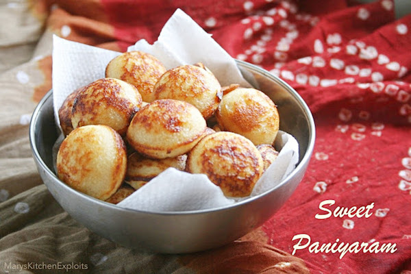 Sweet Paniyaram Recipe | Mutta Paniyaram Using Leftover Batter Sweet Paniyaram Recipe | Mutta Paniyaram Using Leftover Batter