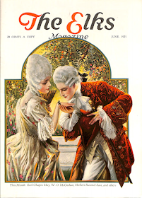 Cover by Paul Stahr for The Elks magazine 1925 June