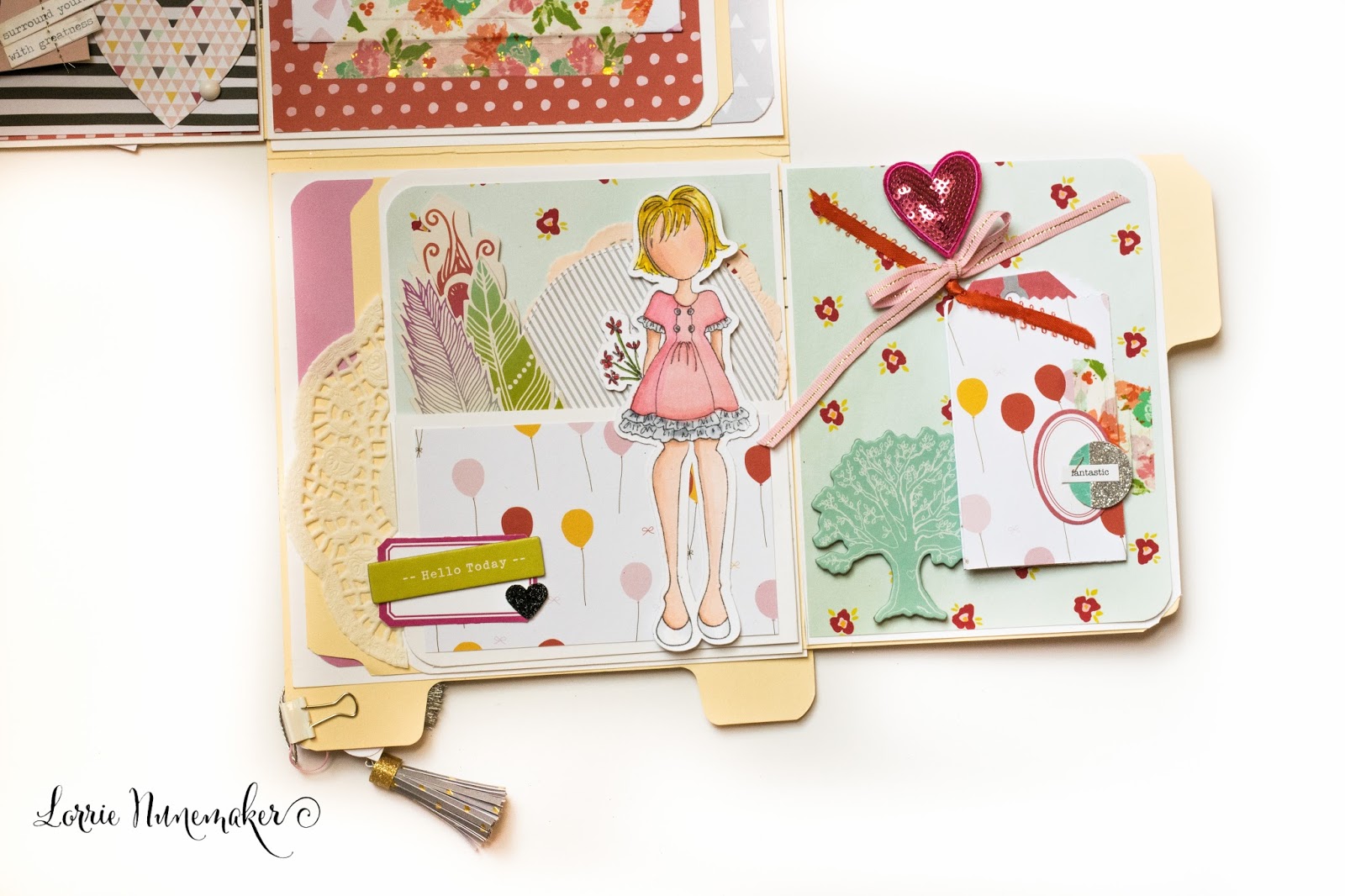 Lorrie's Story File Folder Flip Book