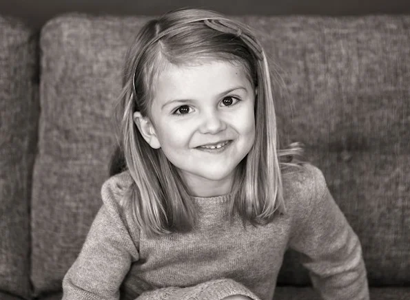 New Photo of Princess Estelle. Daughter of Swedish Crown Princess Victoria and Prince Daniel, Princess Estelle today celebrates her fifth birthday