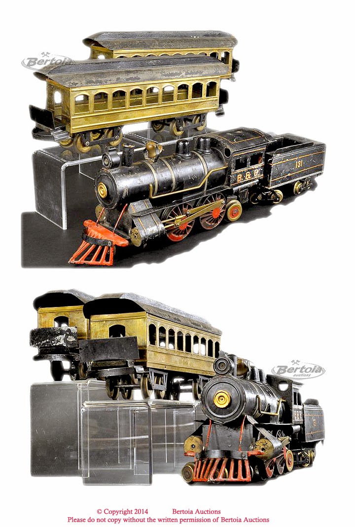 Old Antique Toys The Inventors of the Electric Train