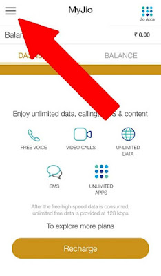 myjio recharge