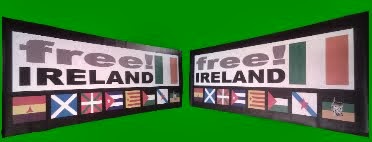 Pancarta Free Ireland 'Banderas' - 38€