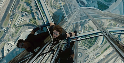 Tom Cruise en Misión Imposible: Protocolo fantasma