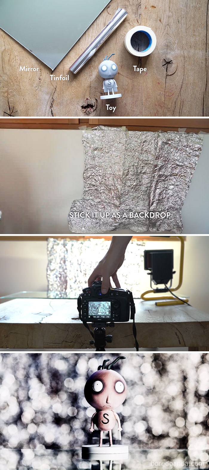 #1 Use Tinfoil To Create A Wall Of Bokeh - 10 Genius Camera Hacks That Will Greatly Improve Your Photography Skills In Less Than 3 Minutes #1 Use Tinfoil To Create A Wall Of Bokeh - 10 Genius Camera Hacks That Will Greatly Improve Your Photography Skills In Less Than 3 Minutes