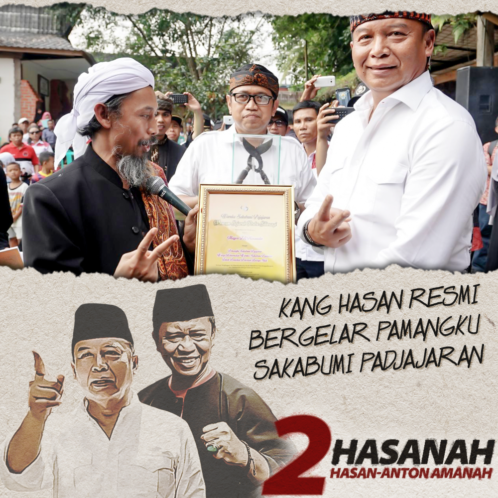 Kang Hasan Resmi Bergelar Pamangku Sukabumi Padjajaran