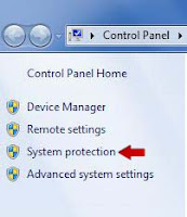 Menghapus Restore Point Windows 7