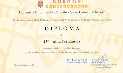1º Premio a la Innovación Educativa Ayto de Burgos