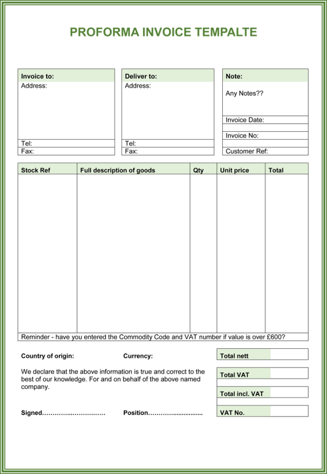 Materai invoice