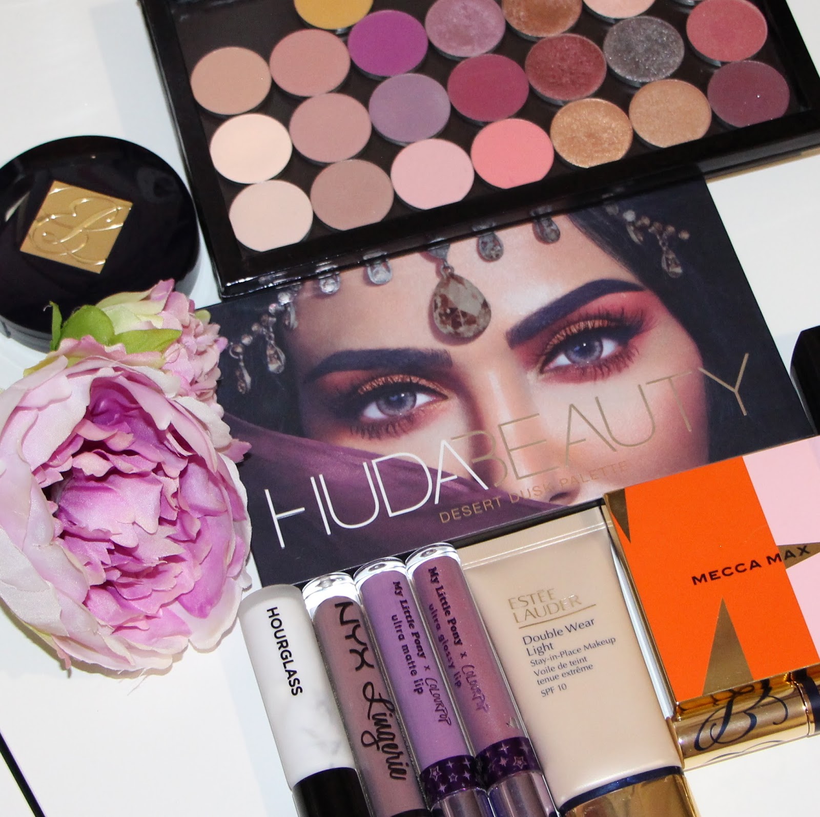 Makeup Favourites of 2017 Mecca Colourpop Estee Lauder Huda Beauty