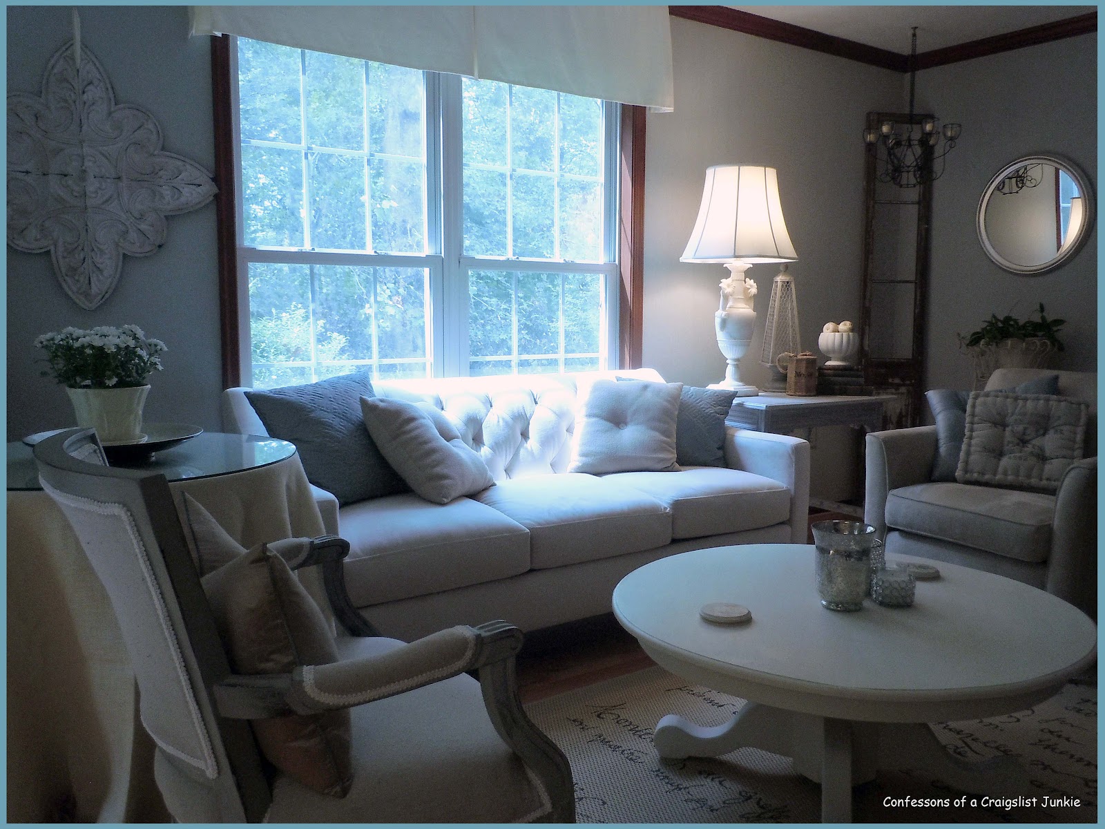 confessions of a craigslist junkie Living Room Refresh on a Budget