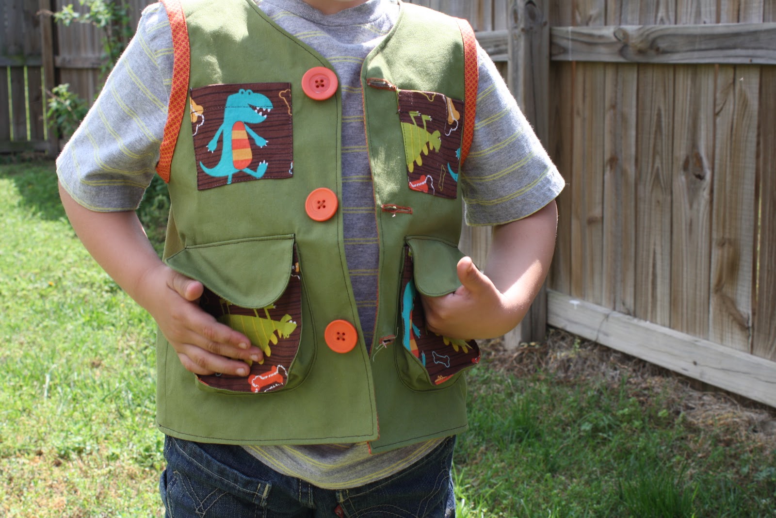 by BeKah Little Things to Sew explorer vest