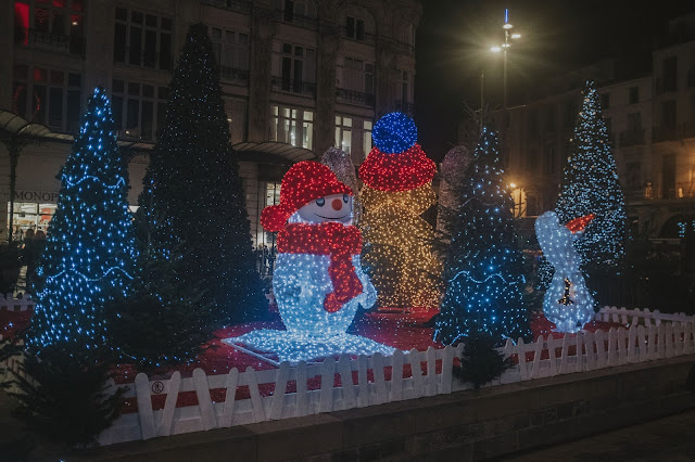 La féerie des illuminations de Noël 2016 Narbonne France