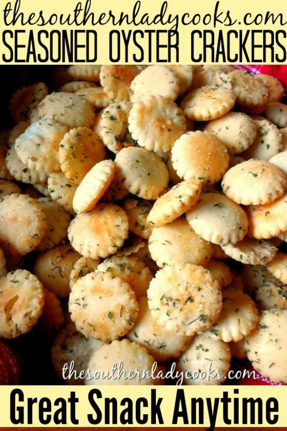 OYSTER CRACKERS WITH SEASONING The Dinner Recipes Ideas