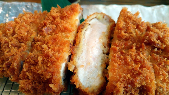 【食記】台北信義區赤神日式豬排,酥脆厚實的炸豬排,白飯無限供應!