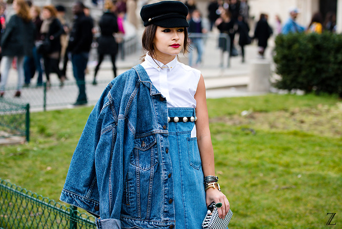 Only Stylish People: Chanel Denim Dress