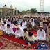 Polres Rohil Sholat Idul Fitri 1 Syawal 1439 Di Halaman Mapolres Dengan Hikmad
