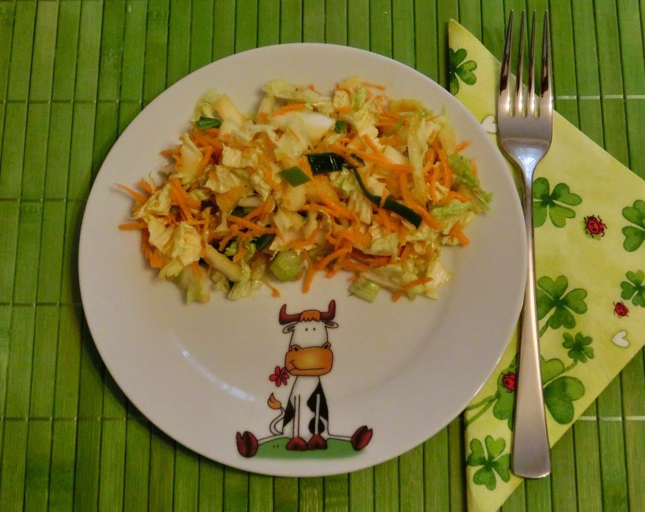 Bhakti Yoginis Blog: Chinakohl-Salat (2. Variante)