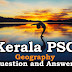 Kerala PSC Geography Question and Answers - 23