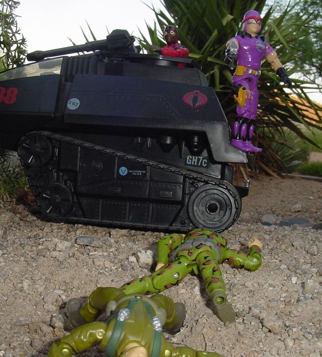 1987 Sea Slug, 2002 Gift Set Firefly, 1983 Hiss Tank, 1994 Action Soldier, Action Marine