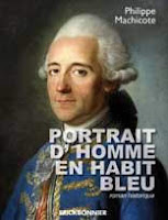 Portrait d'homme en habit bleu