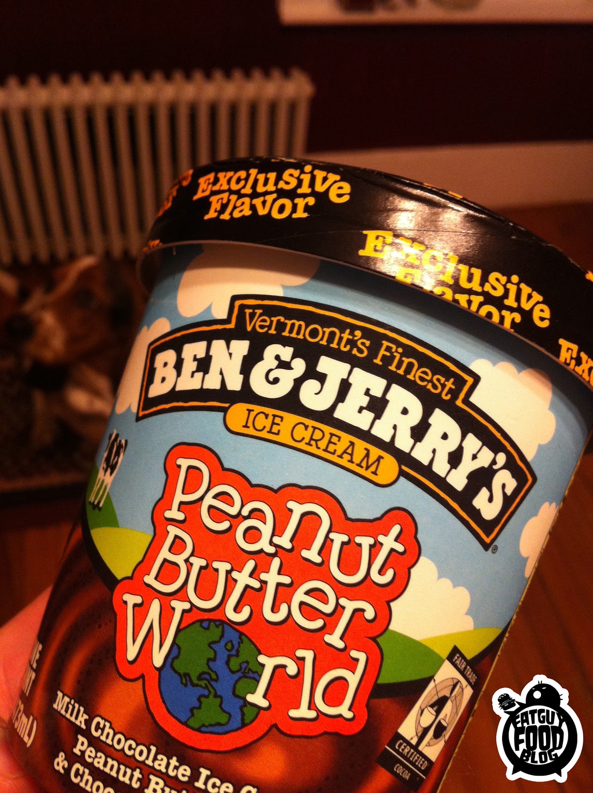 FATGUYFOODBLOG Ben & Jerry's Peanut Butter World