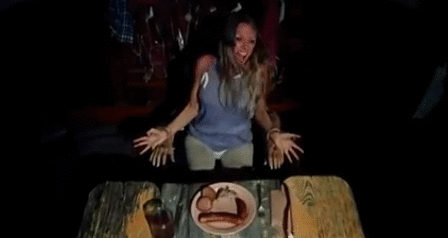 Image result for MAKE GIFS MOTION IMAGES OF WOMAN POPPING OUT OF BOX IN TEXAS CHAINSAW MASSACRE
