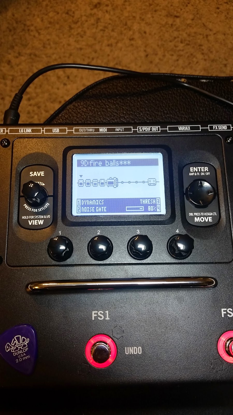 PODHD500X Setting up Volume Pedal Control (On the HD500X)