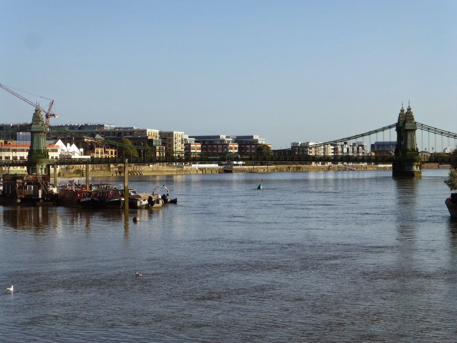 Pension lawyer meets world Hammersmith to Chiswick