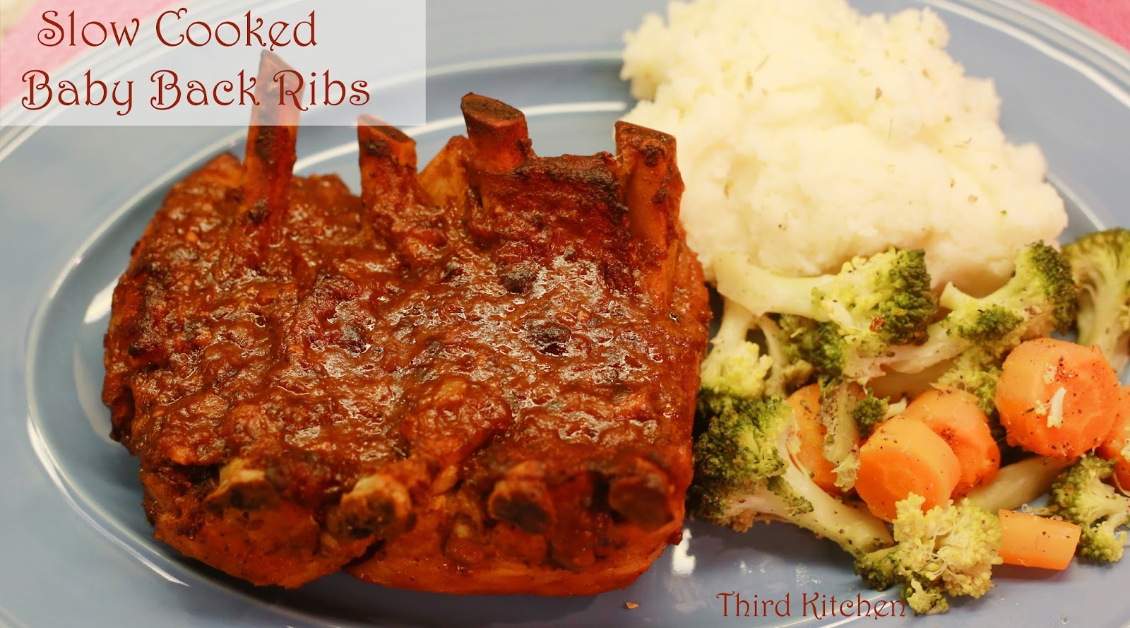 Third Kitchen Slow Cooked Baby Back Ribs