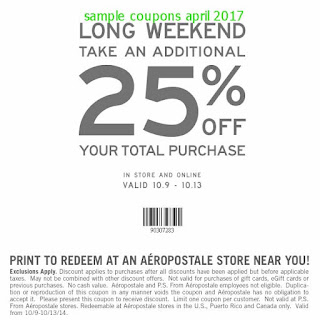 Aeropostale coupons april 2017 Aeropostale coupons april 2017