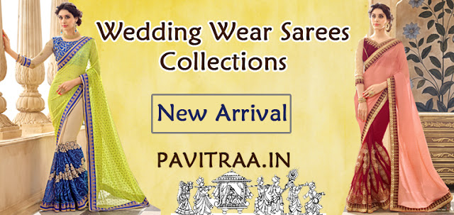 Indian Wedding Season Special Designer Party Wear And Wedding Wear Fancy Sarees Online Collection with Discount Offer and Lowest Prices at Pavitraa.in
