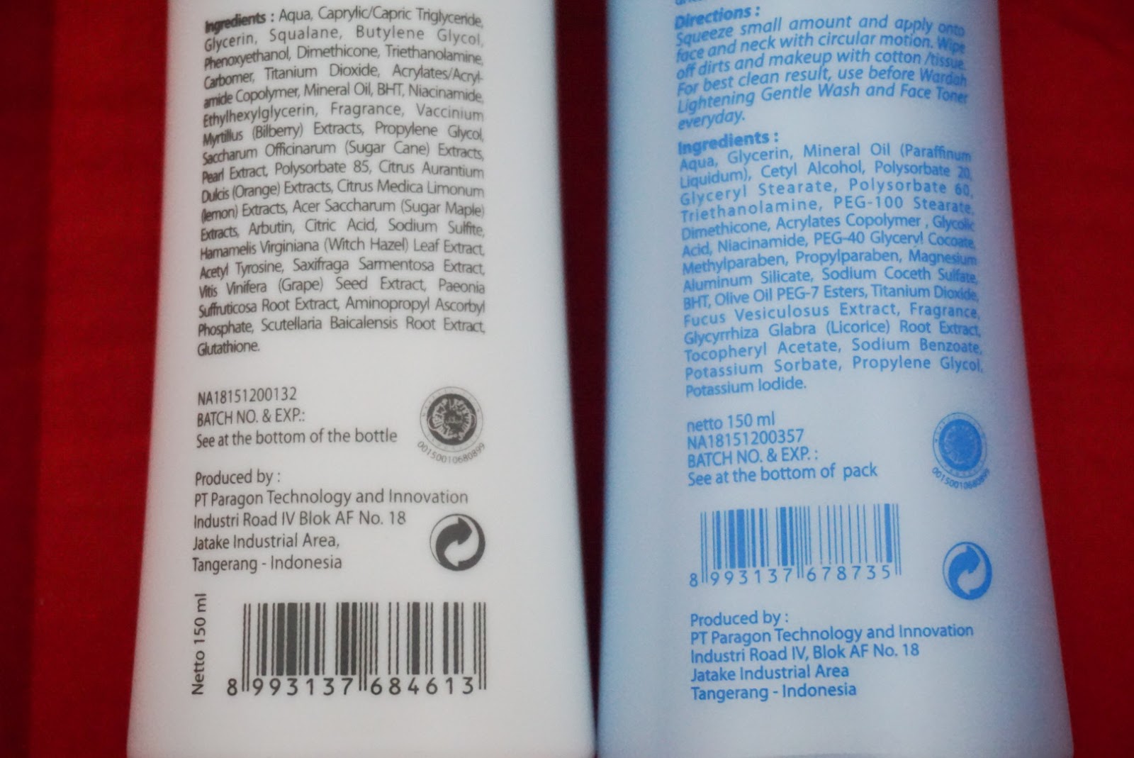 perbandingan wardah white secret brightening cleanser perbandingan wardah white secret brightening cleanser