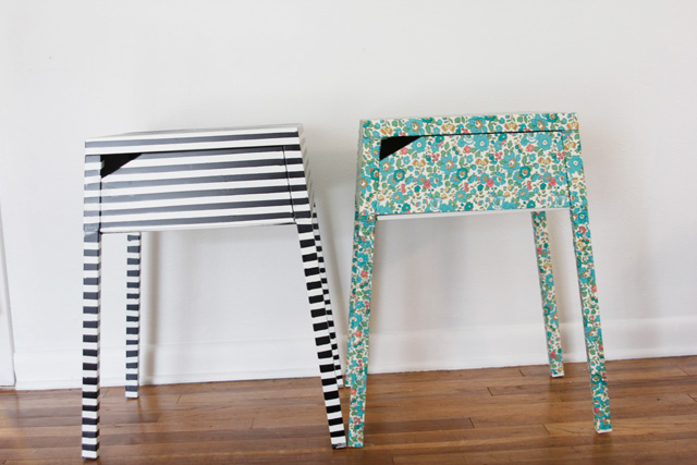 Style Nice Striped Nightstand Ikea Style Nice Striped Nightstand Ikea