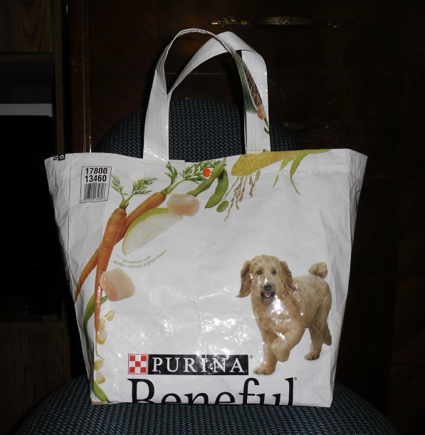 Creations By Nancy Tote Bags made from Dog Food Bags