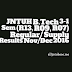 JNTUH B.Tech 3-1 Sem (R13, R09, R07) Regular/ Supply Results Nov/Dec 2016