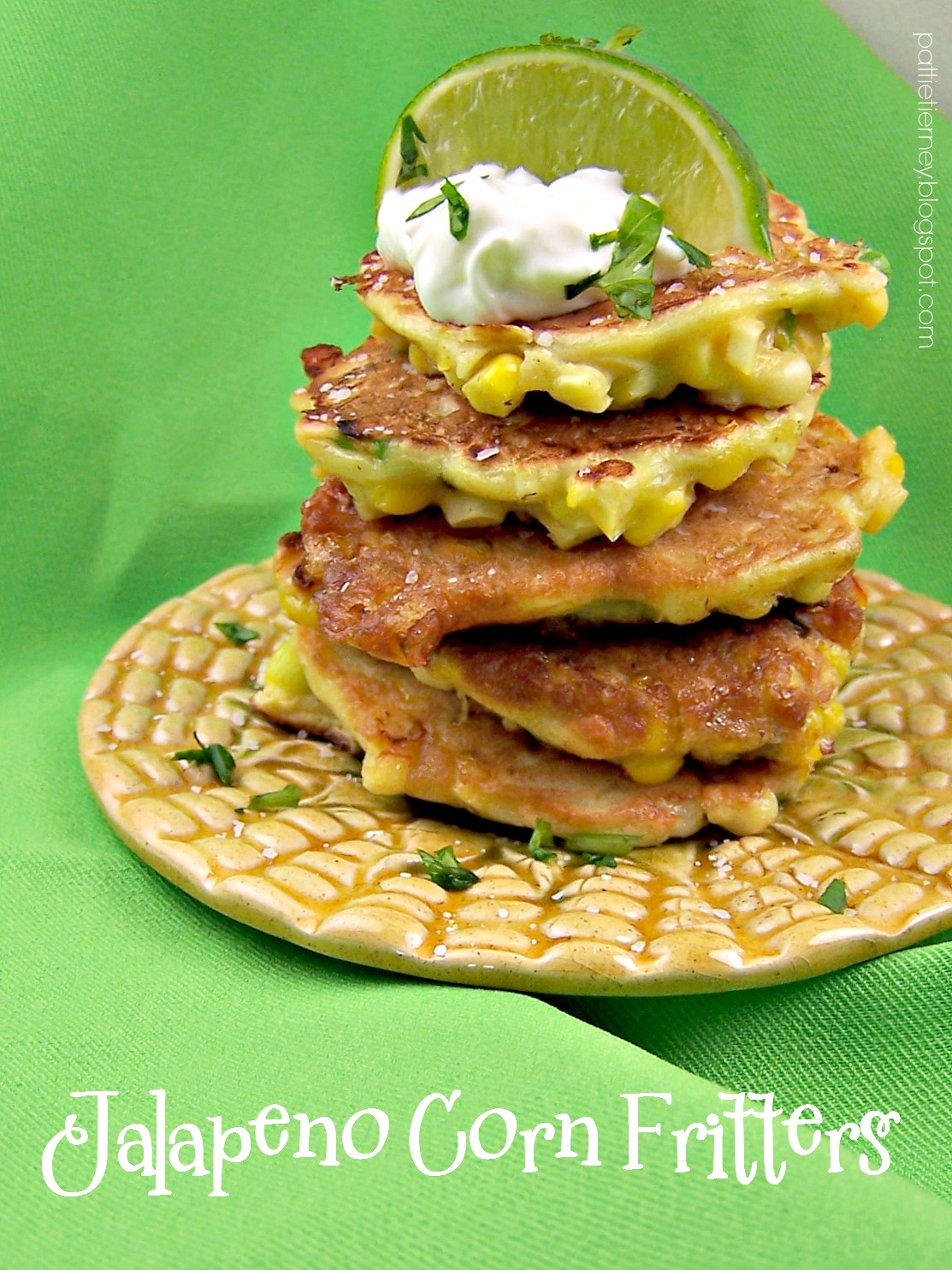 OllaPodrida Jalapeño Corn Fritters
