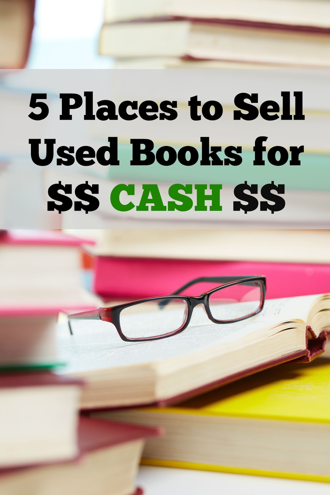 5 Sites to Sell Your Used Books for Cash 1099 Mom