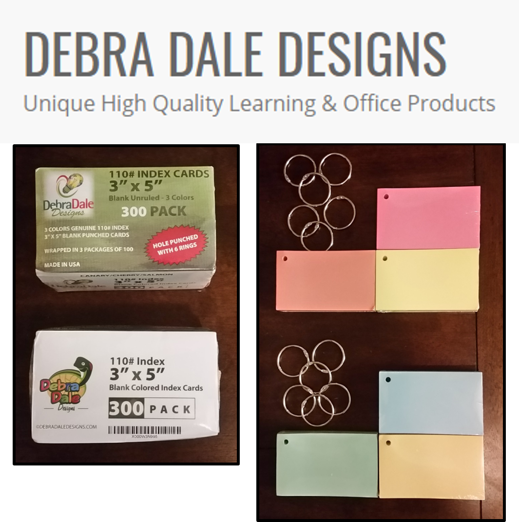 Promote Strong Study Habits with ReadyMade Index Card Packs 