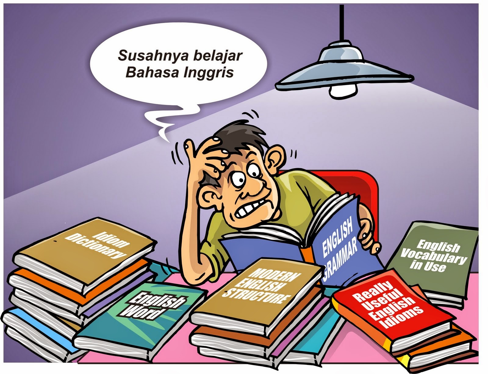 Tips belajar bahasa inggris dalam satu hari - rame pengunjung