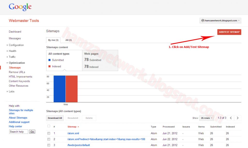how to creat and submit your blog sitemap to google make your site