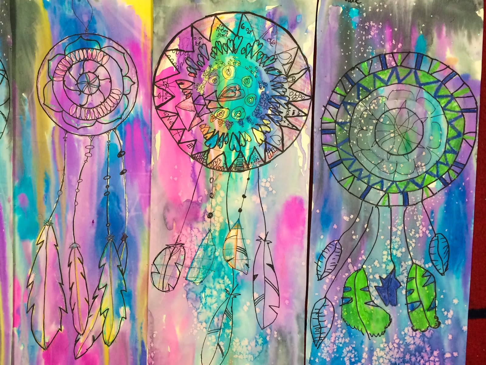 smART Class Dream Catchers