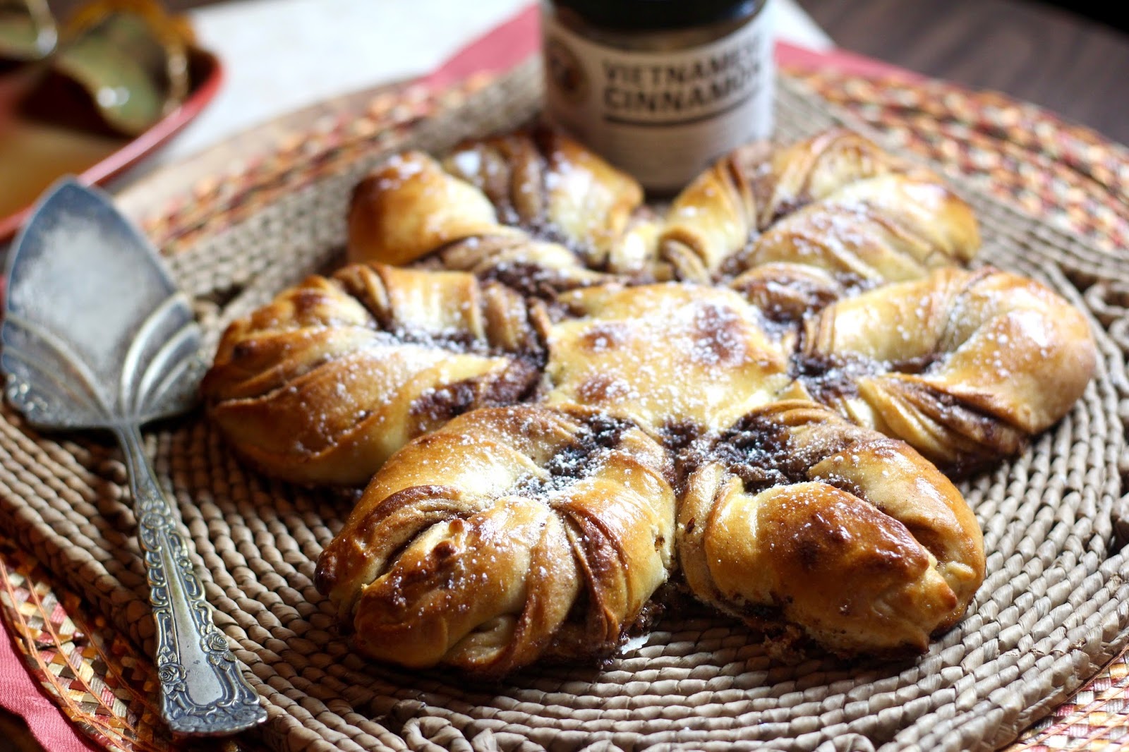 Cinnamon Star Bread King Arthur Flour's November Bakealong Challenge
