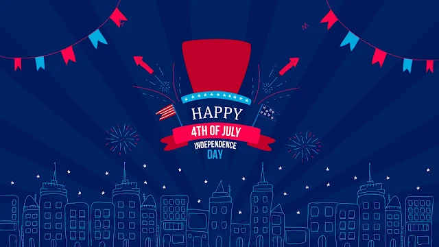 Happy 4th of July Animated Screensaver