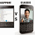 Blackberry Passport VS Blackberry Classic