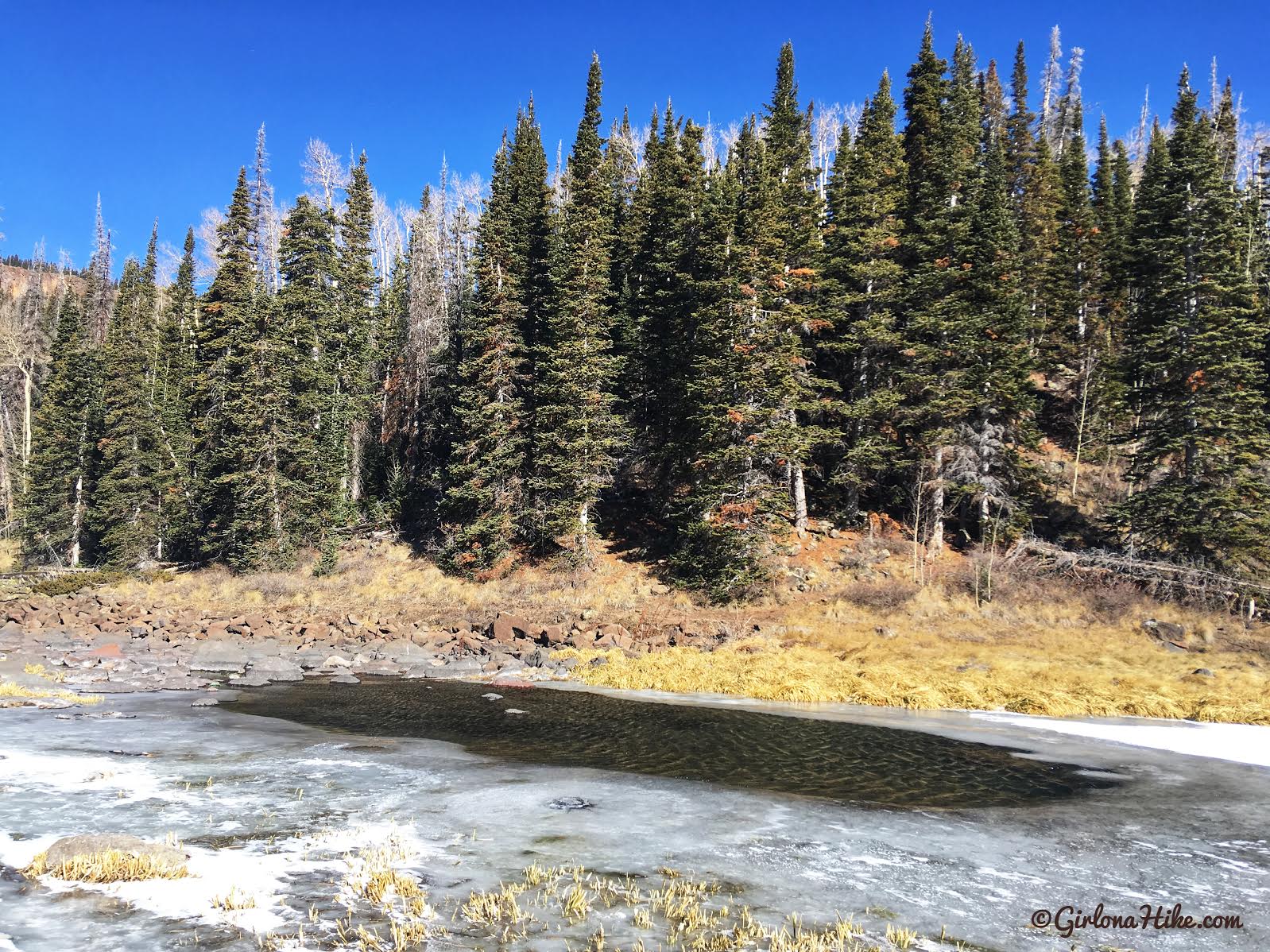 Hiking to Deer Creek Lakes, Boulder Mountain Girl on a Hike